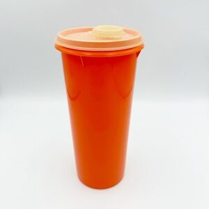 Vintage Tupperware Juice Keeper Harvest Orange 262-5